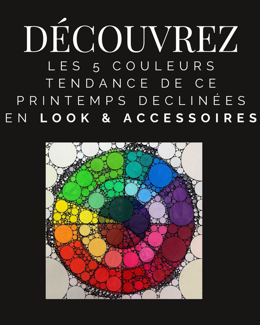 Les couleurs tendance printemps / été 2025