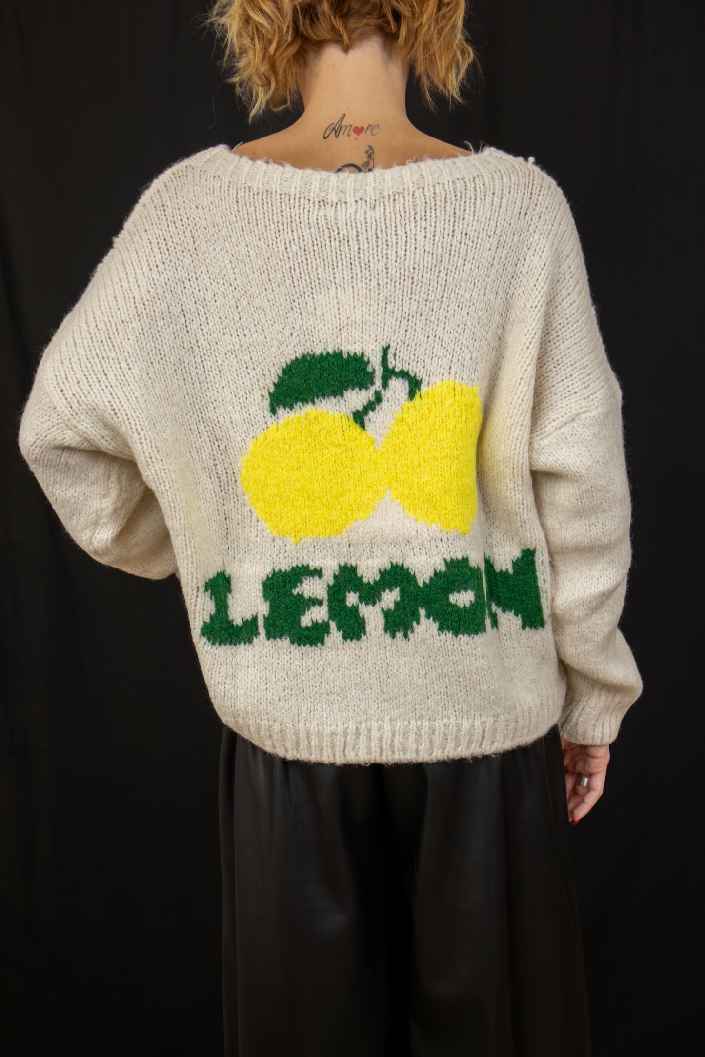 Pull en maille Lemon