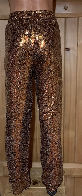 Pantalon à sequins