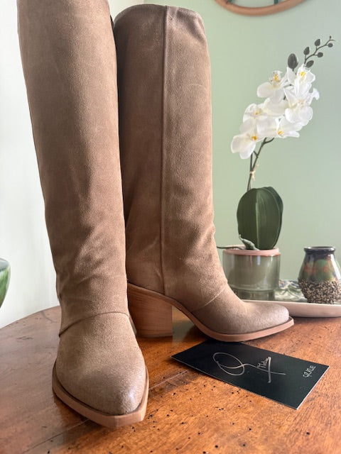 Bottes beige