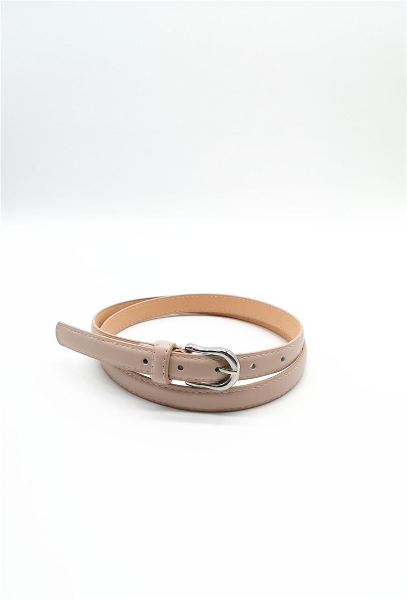 Ceinture fine rosée