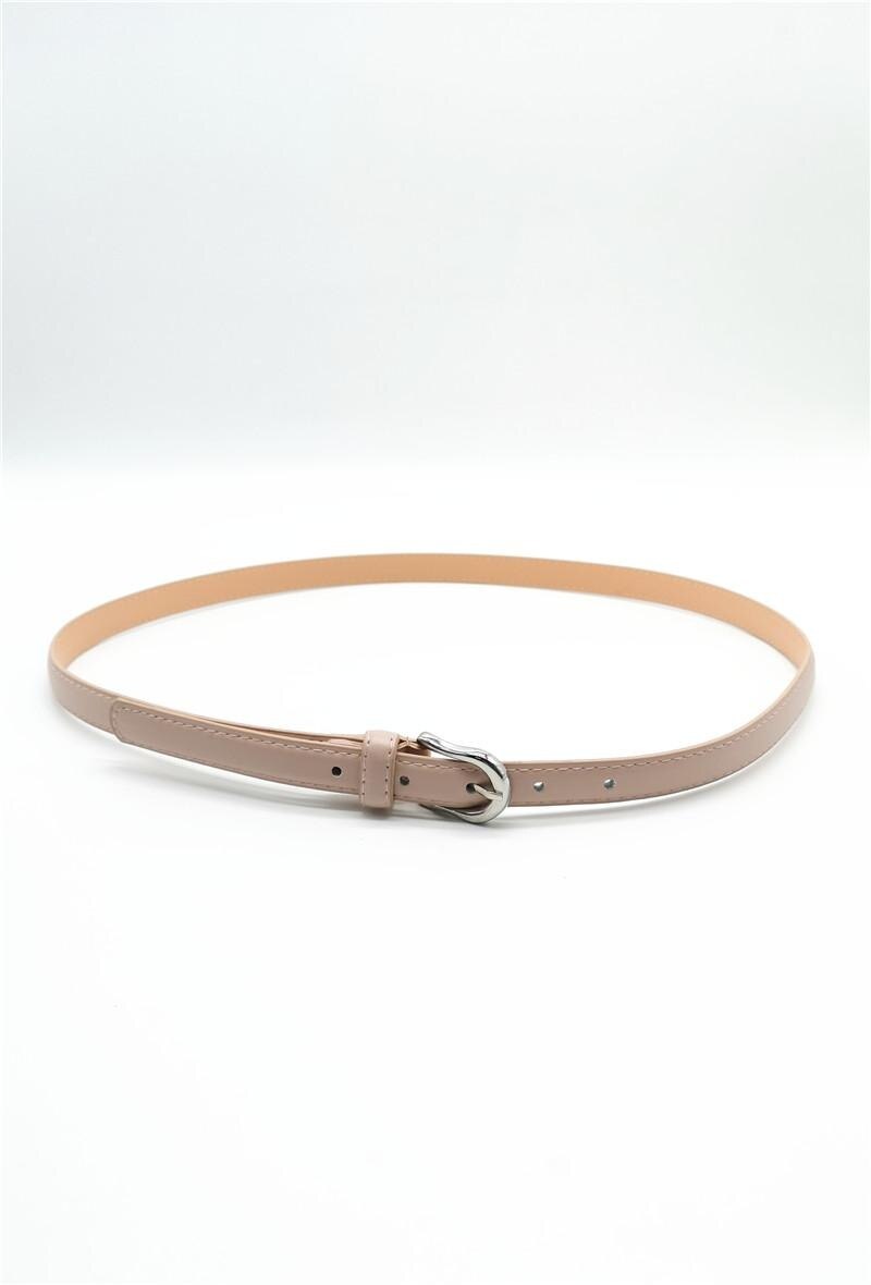 Ceinture fine rosée