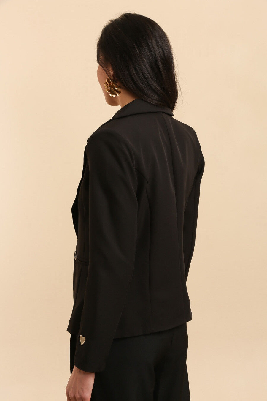 Veste de blazer cœur