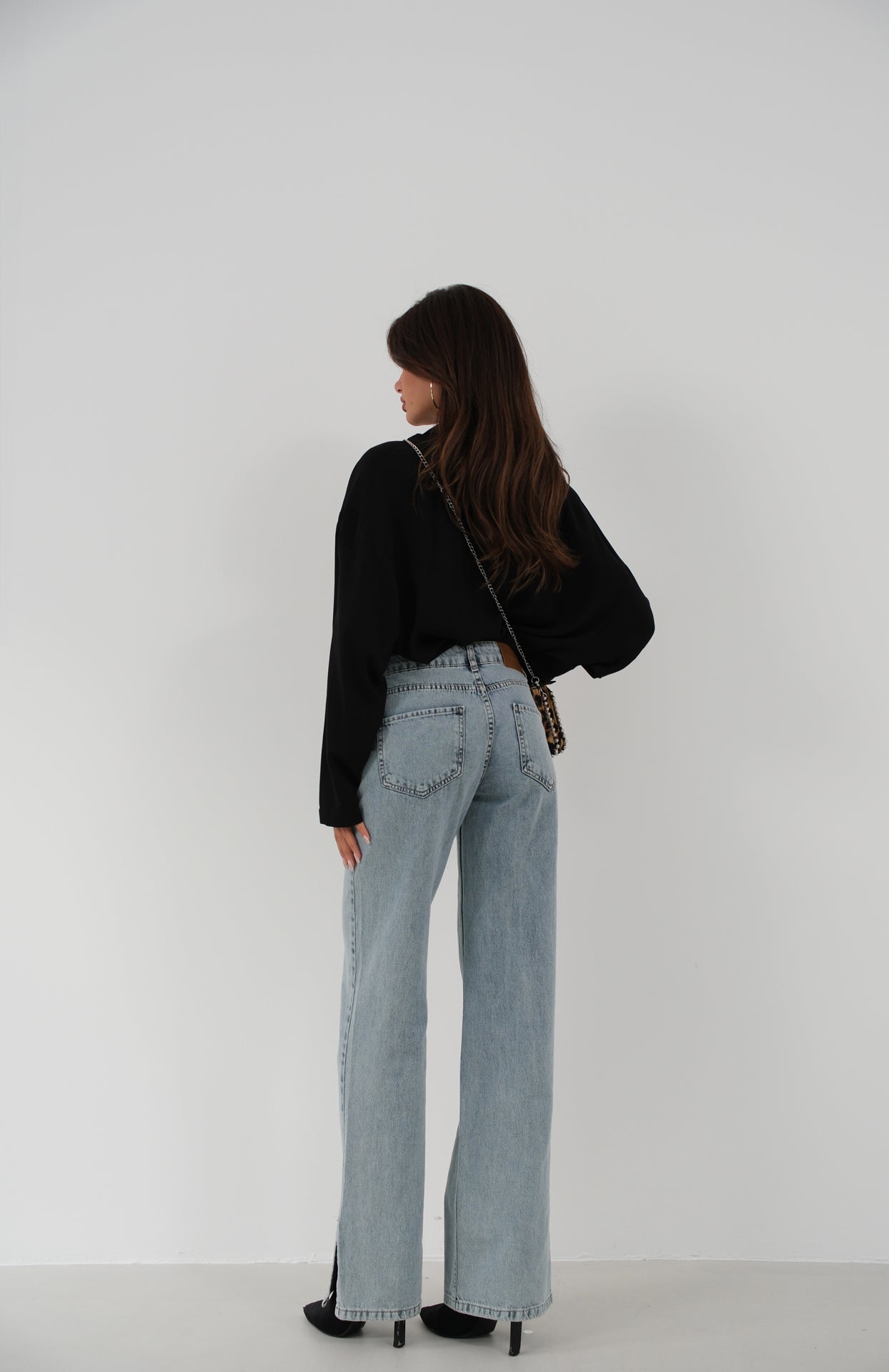 jeans asymétrique