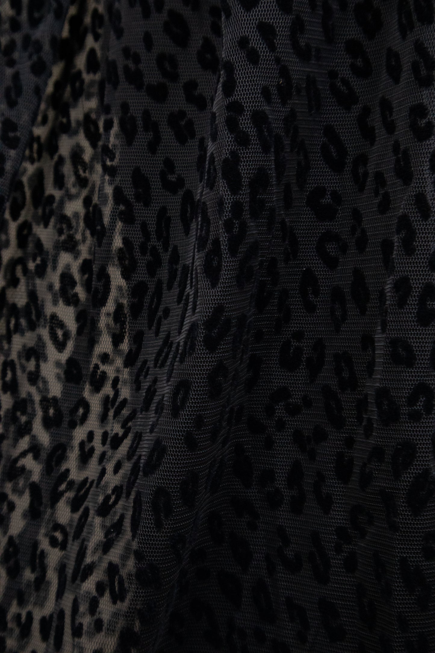 Jupe noire avec motifs