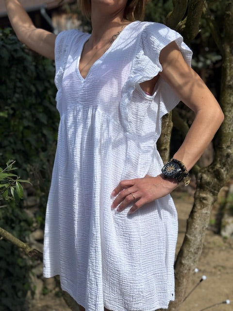 Robe en gaze de coton