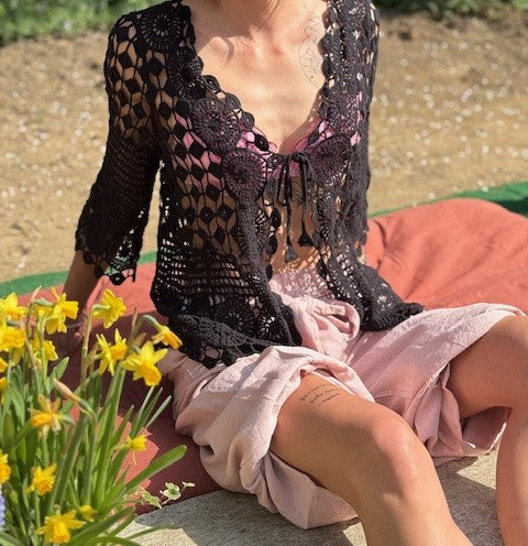 Gilet en crochet
