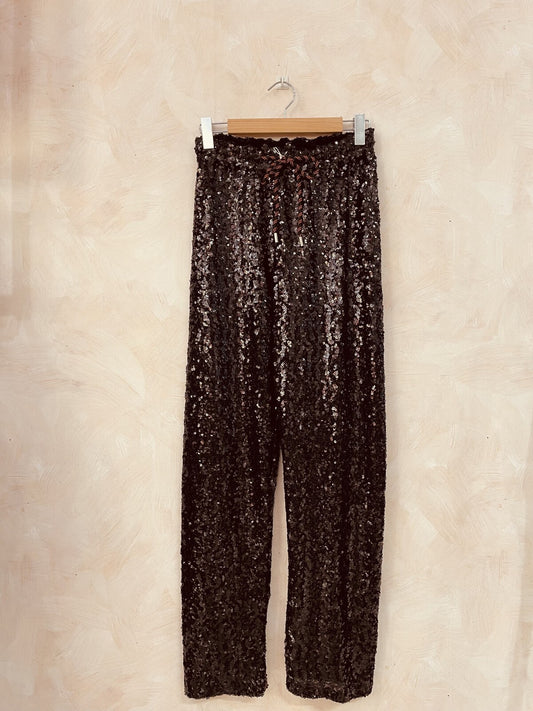 Pantalon à sequins