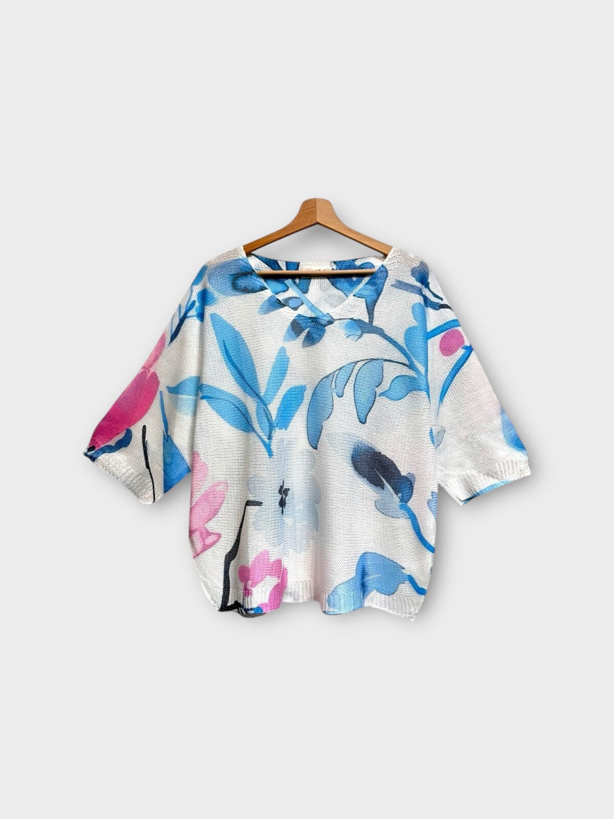 Pull léger en crochet doux